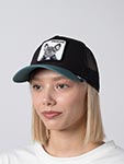 Бейсболка GOORIN BROTHERS арт. 101-2536 (черный / темно-бирюзовый)